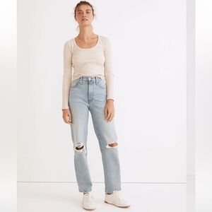 {Madewell} Perfect Vintage Straight Jean